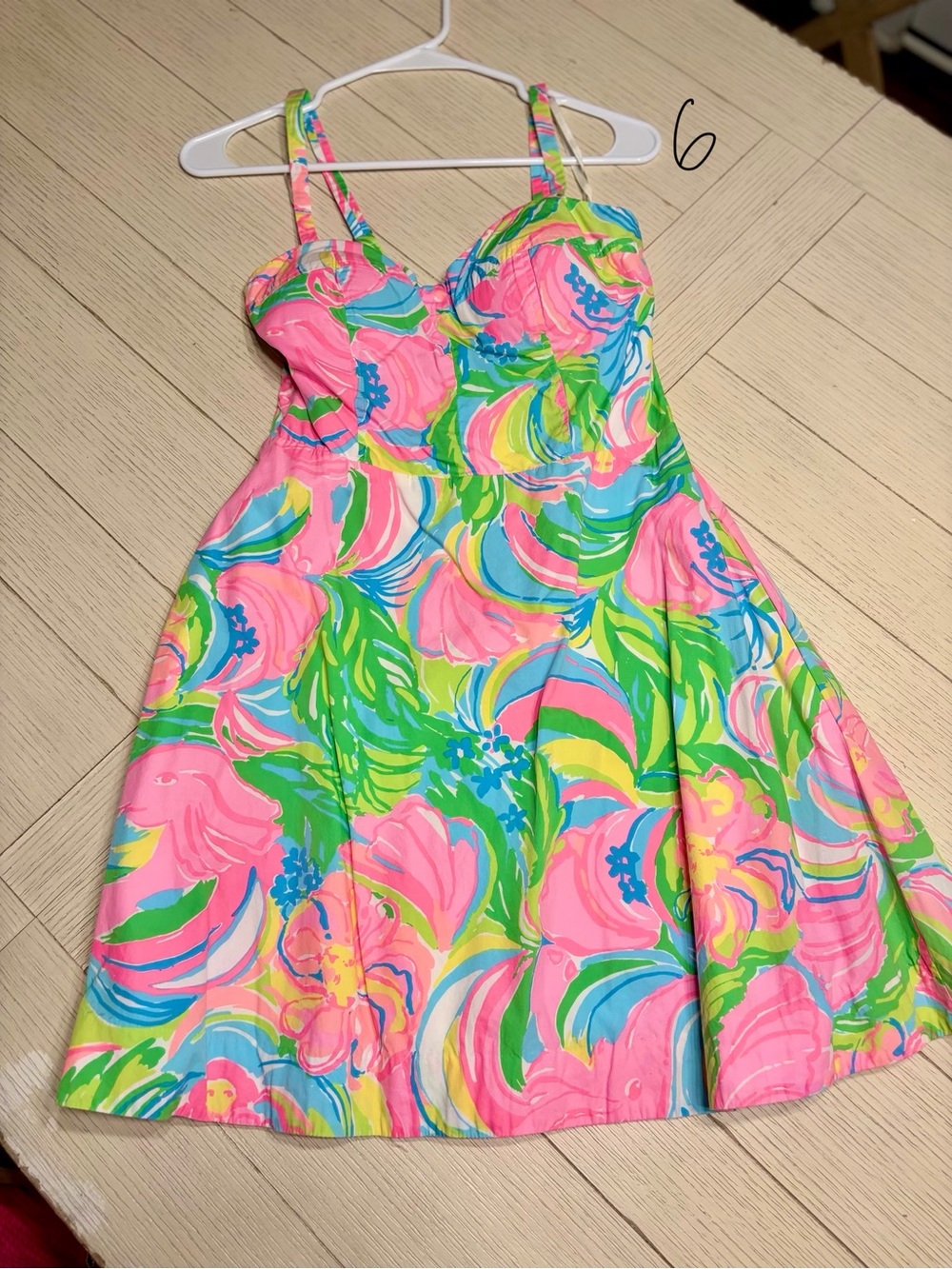 Lilly Pulitzer Pink Multi Floral Sundress